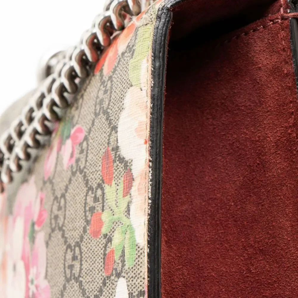 Gucci GG Supreme Blooms Dionysus Small Shoulder Bag - Picture 13 of 15
